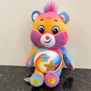 Care Bears Unlock The Magic 10” Dare To Care Bear Plush Bean Stuffed Animal 2022